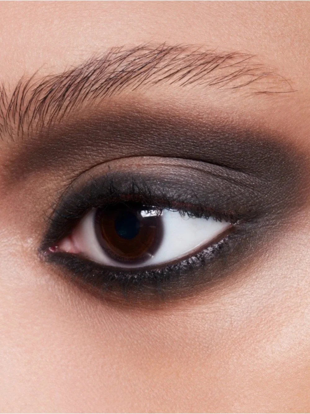 NEW MAC Cosmetics Brun Satin Powder Pigmented Eyeshadow Dark Brown Single